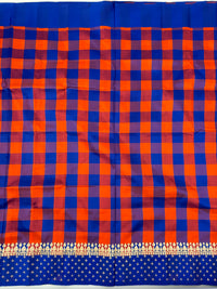 Thumbnail for Banarasi Katan Silk Saree | Royal Blue | Gold Zari | Handwoven | Silk Mark Certified | Ships from California