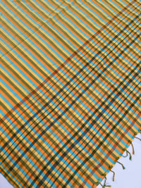 Thumbnail for ShopNaya Exclusive | Handwoven | Pure Cotton Saree | No Blouse | Multi Color | Ships from California