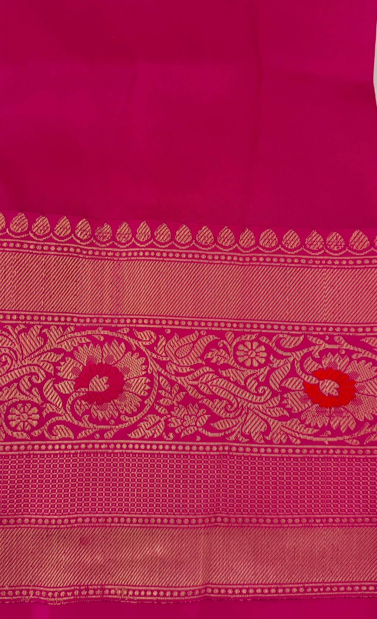 Banarasi Katan Pure Silk Saree | Light Pistachio Green & Pink | Gold Zari | Handwoven | Silk Mark Certified | Ships from California