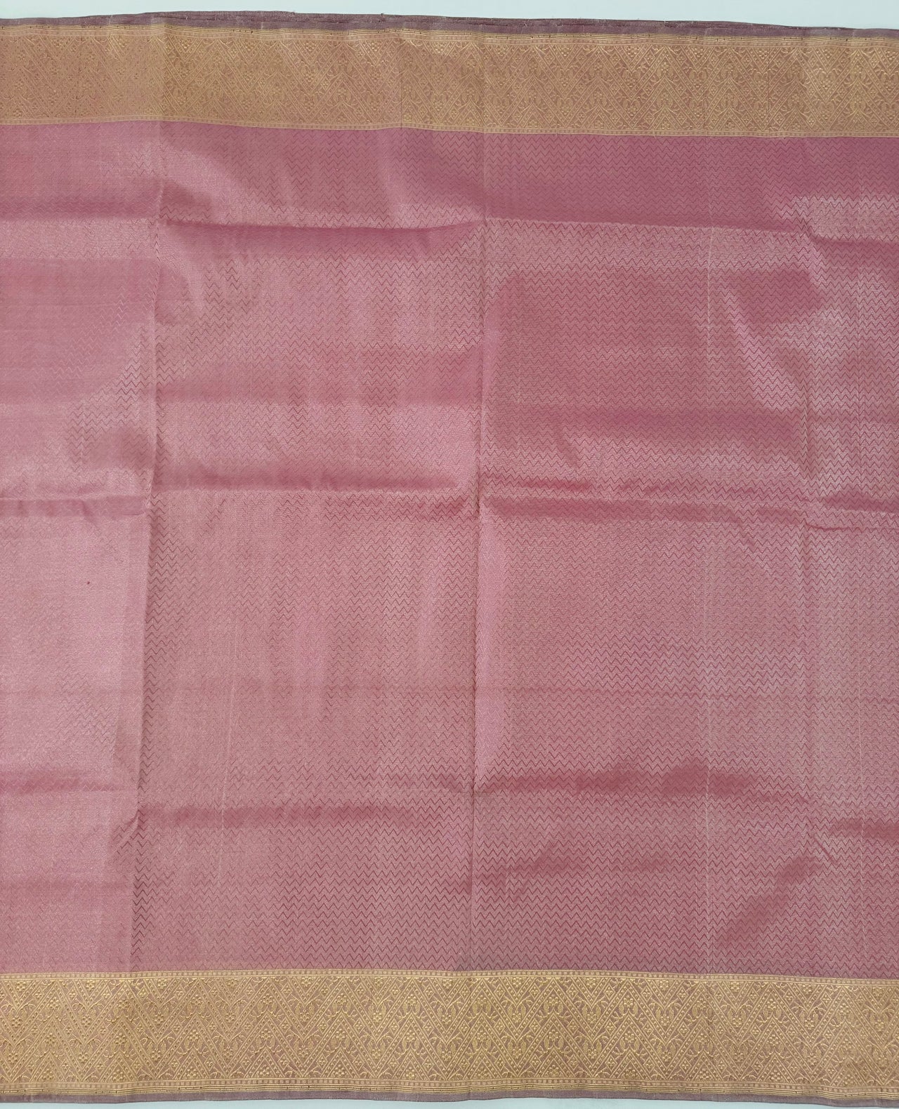 Banarasi Tissue Silk Saree | Onion Pink | Handwoven | Silk Mark Certified | Ships from California