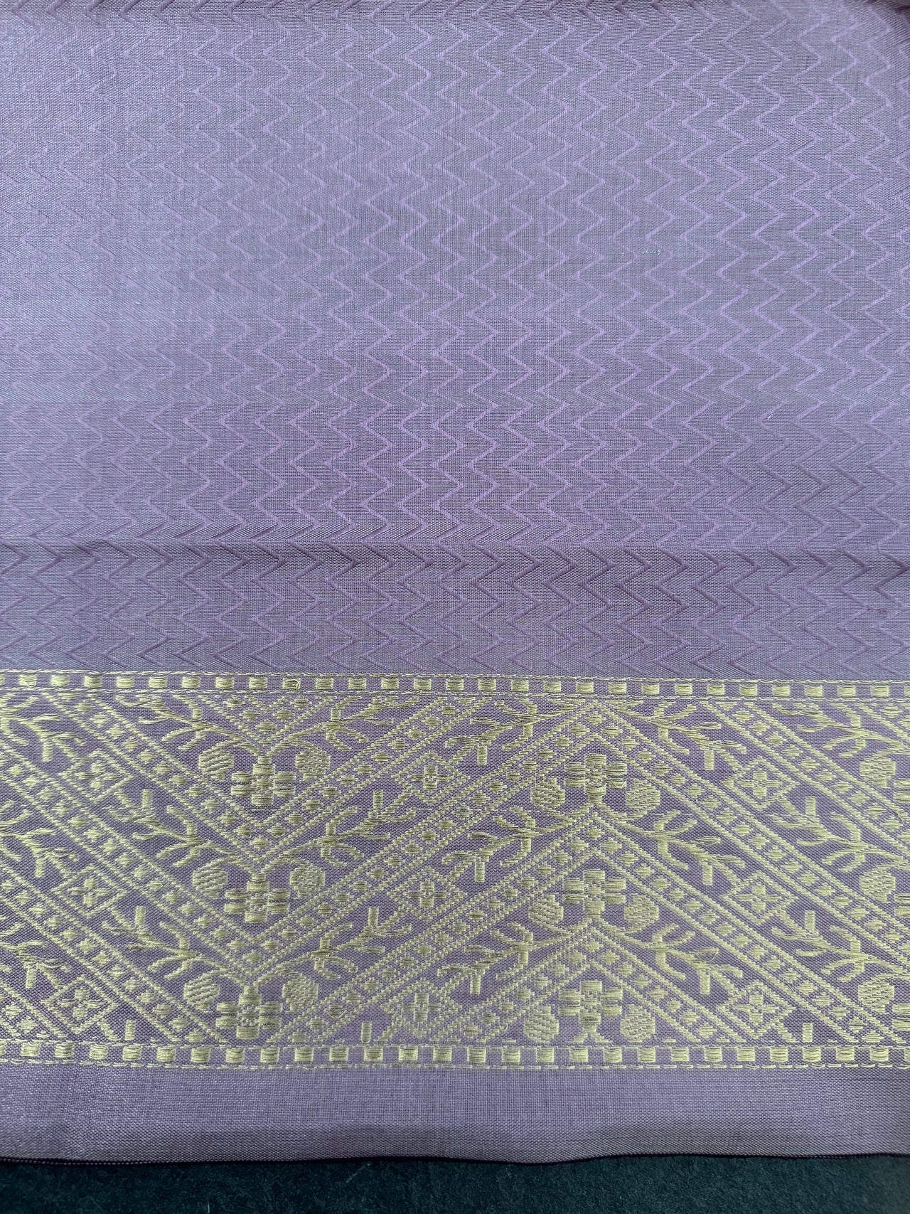 Banarasi Tissue Silk Saree | Onion Pink | Handwoven | Silk Mark Certified | Ships from California