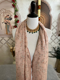 Thumbnail for 100% cashmere scarf | pale dusty rose | sustainable clothing | Ships from California