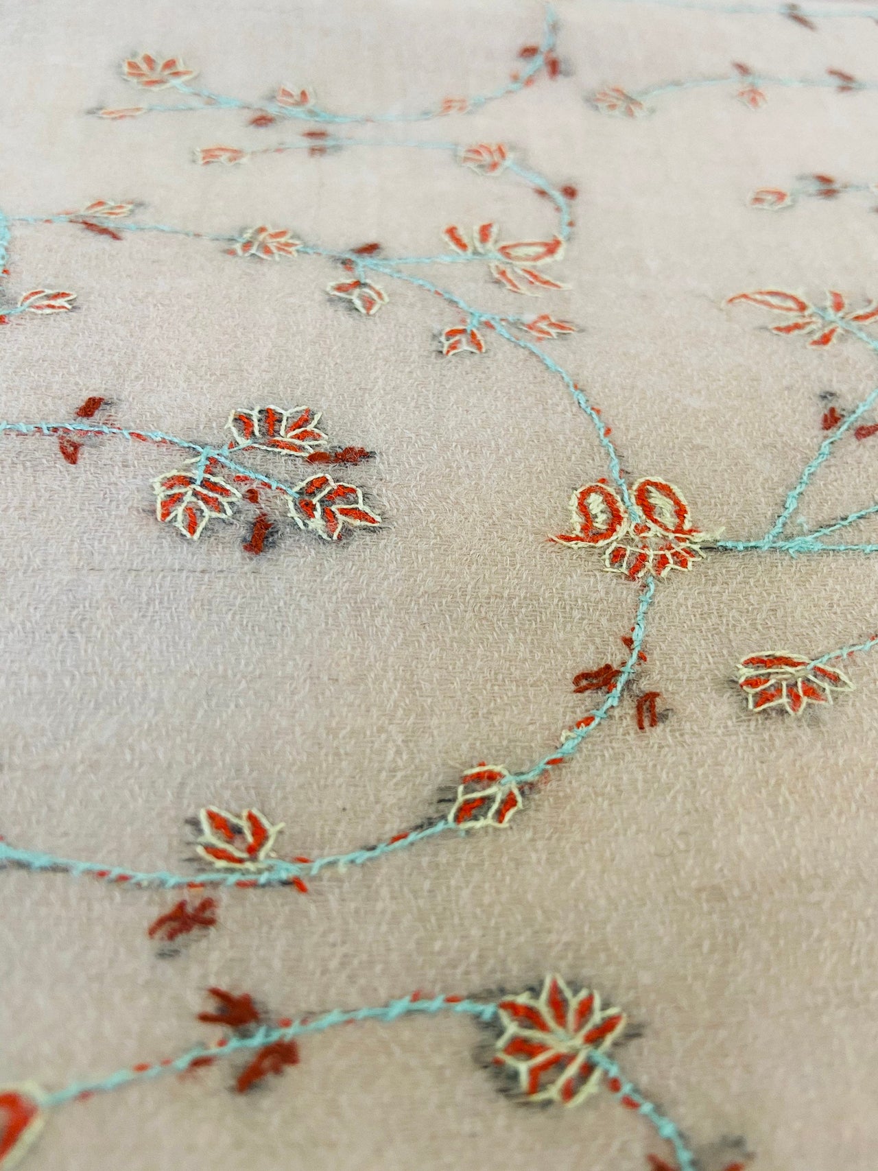 100% cashmere scarf | pale dusty rose | sustainable clothing | Ships from California