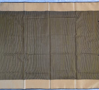 Thumbnail for Maheshwari Cotton Silk Saree | Handloom Mark | Black & Gold | Ships from California