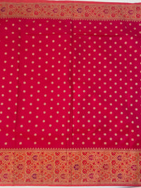 Thumbnail for Banarasi Katan Silk Meenakari Saree | Pink | Gold Zari & Thread Work | Handwoven | Silk Mark | Ships from California