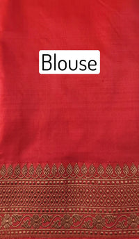 Thumbnail for Banarasi Katan Pure Silk Saree | Old Rose & Coral Pink | Gold Zari | Handwoven | Silk Mark Certified | Ships from California