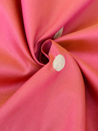 Thumbnail for Banarasi Katan Silk Paithani Saree | Orange Pink | Handwoven | Silk Mark Certified | Ships from California