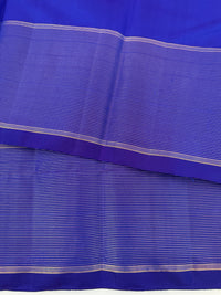 Thumbnail for Kanchivaram Pure Zari Pure Silk Saree | Royal Blue | Gold Zari | Handwoven | Ships from California