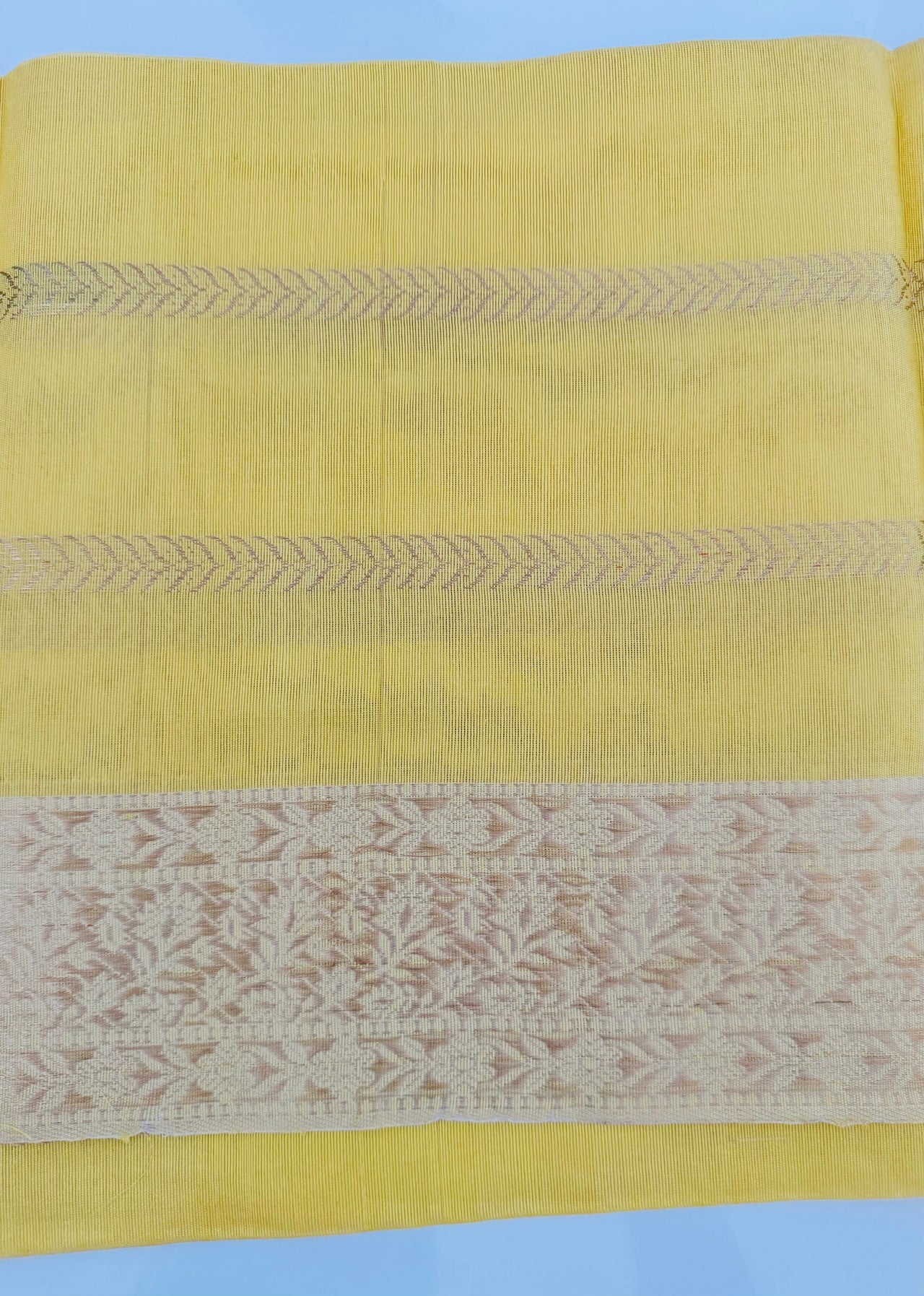 ShopNaya Exclusive | Handwoven | Silk Organza | Yellow | Gold Zari | Ships from California