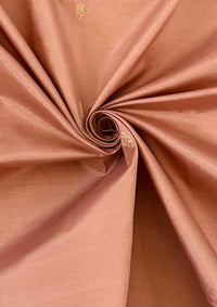 Thumbnail for Banarasi Katan Pure Silk Saree | Old Rose & Coral Pink | Gold Zari | Handwoven | Silk Mark Certified | Ships from California